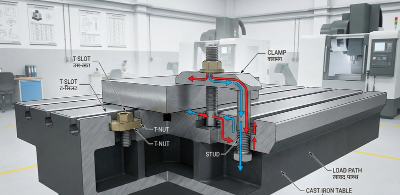 T-Slots, T-Bolts &amp; T-Nuts Explained for CNC &amp; VMC Tables