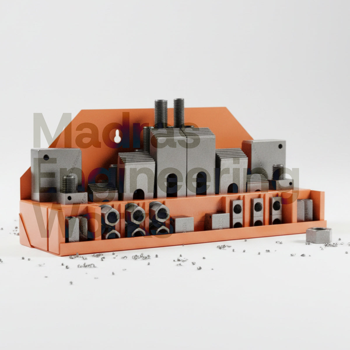 Wall Mountable Clamping Kit shadow board 5S CNC tool room organisation Chennai